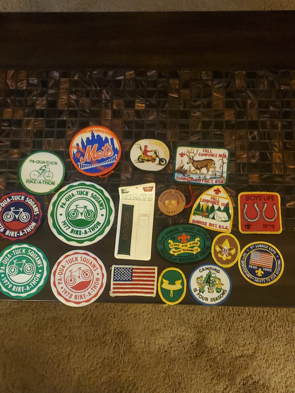 Vintage Lot Of Boy Scout And Other Patches